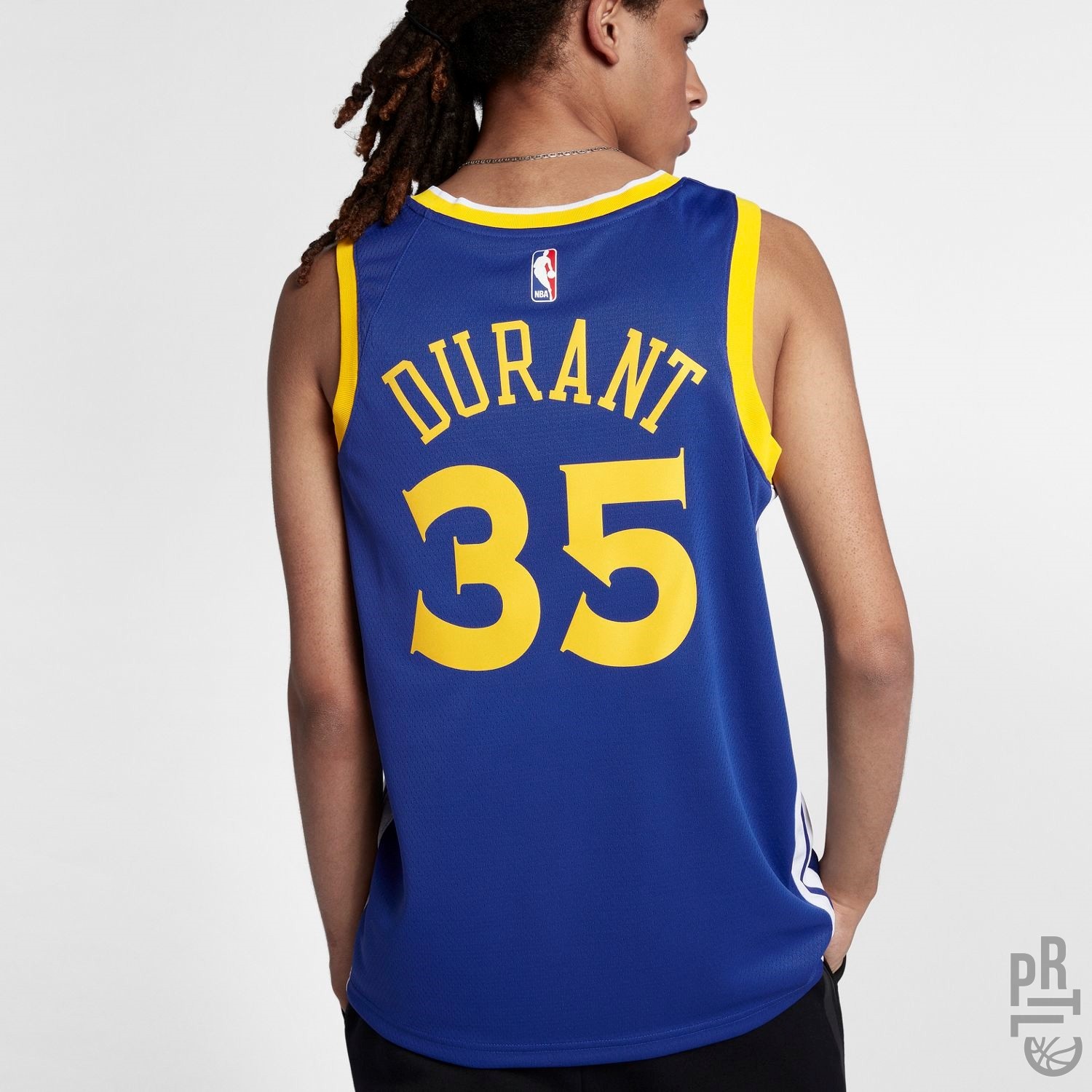 CANOTTA NIKE SWINGMAN ICON EDITION NBA - GOLDEN STATE WARRIORS - KEVIN DURANT 864475-496 NIKE Outlet 40,00 €